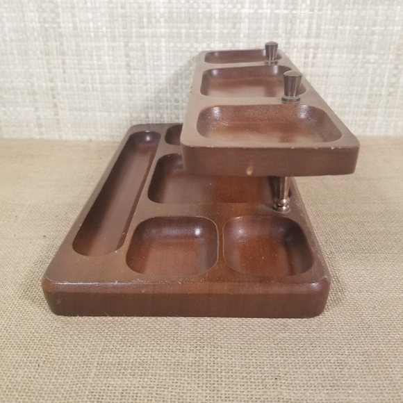 Mid Century Modern Swank Japan Men Dresser Caddy - Picture 2 of 9
